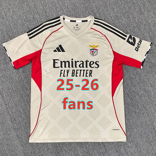 Fifa 25-26 Benfica Away Fans Version Jersey S-4XL