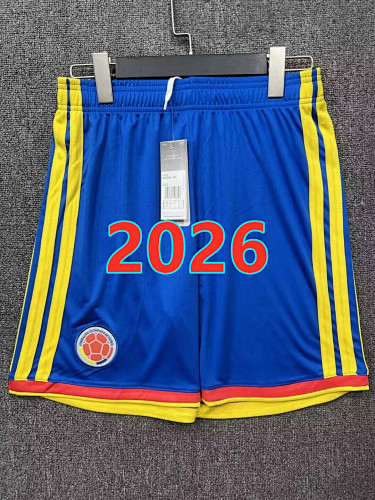 Colombia Home Fans Version Shorts S-2XL