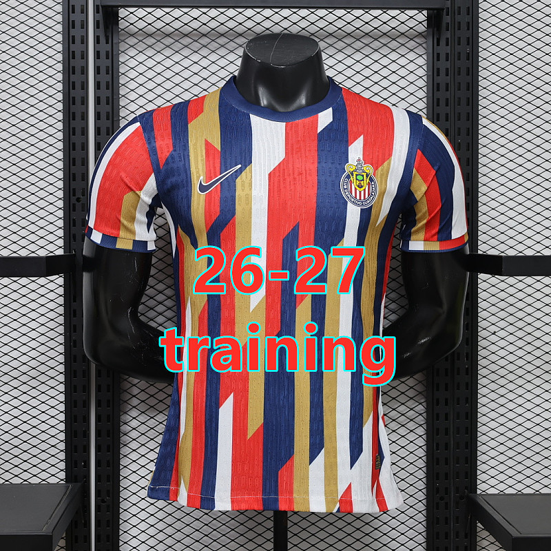 26-27 Chivas Training Player Version Jersey S-3XL