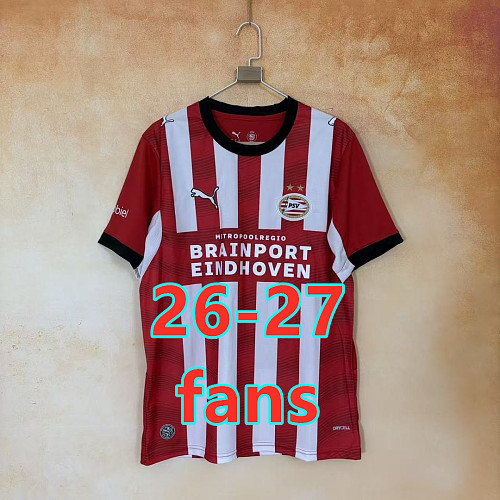 26-27 Psv Home Fans Version Jersey S-4XL