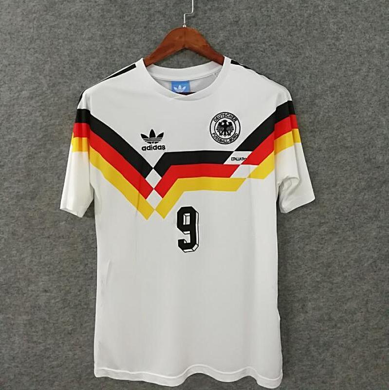 Germany Retro S-4XL Home Jersey