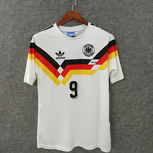 Germany Retro S-4XL Home Jersey