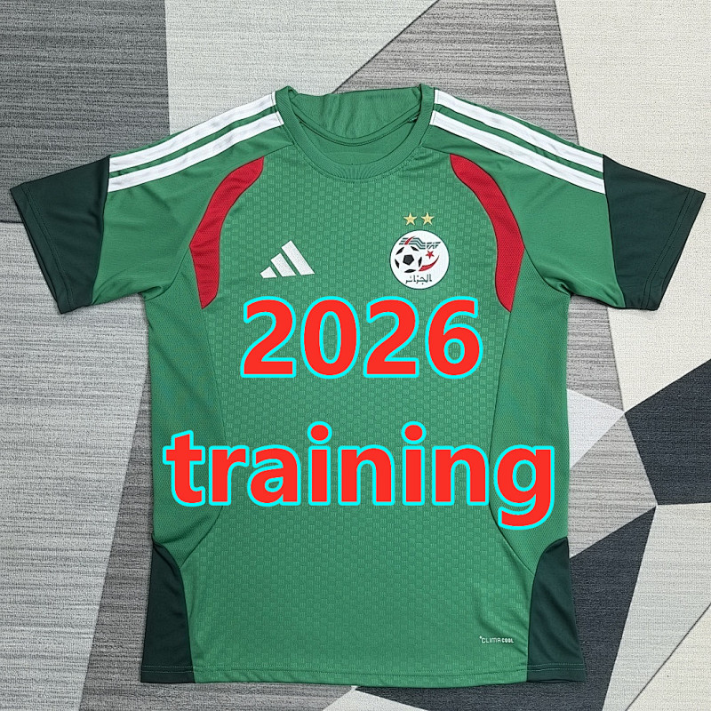 Algeria Training Fans Version Jersey S-4XL