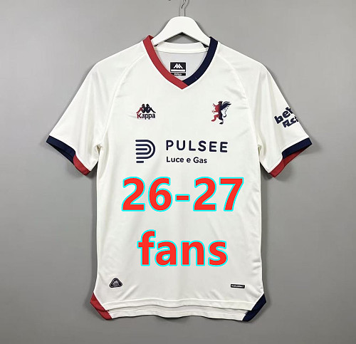 26-27 Genoa Away Fans Version Jersey S-3XL