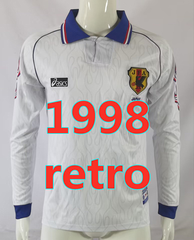 Japan Retro Away Long Sleeve Jersey S-2XL