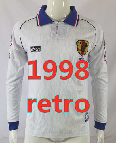 Japan Retro Away Long Sleeve Jersey S-2XL