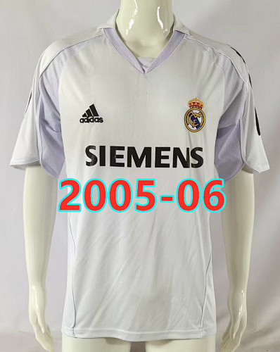 Real Madrid Home Retro Jersey S-2XL