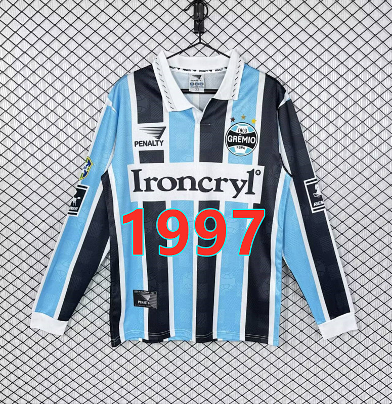 Gremio Home Retro Long Sleeve Jersey S-2XL