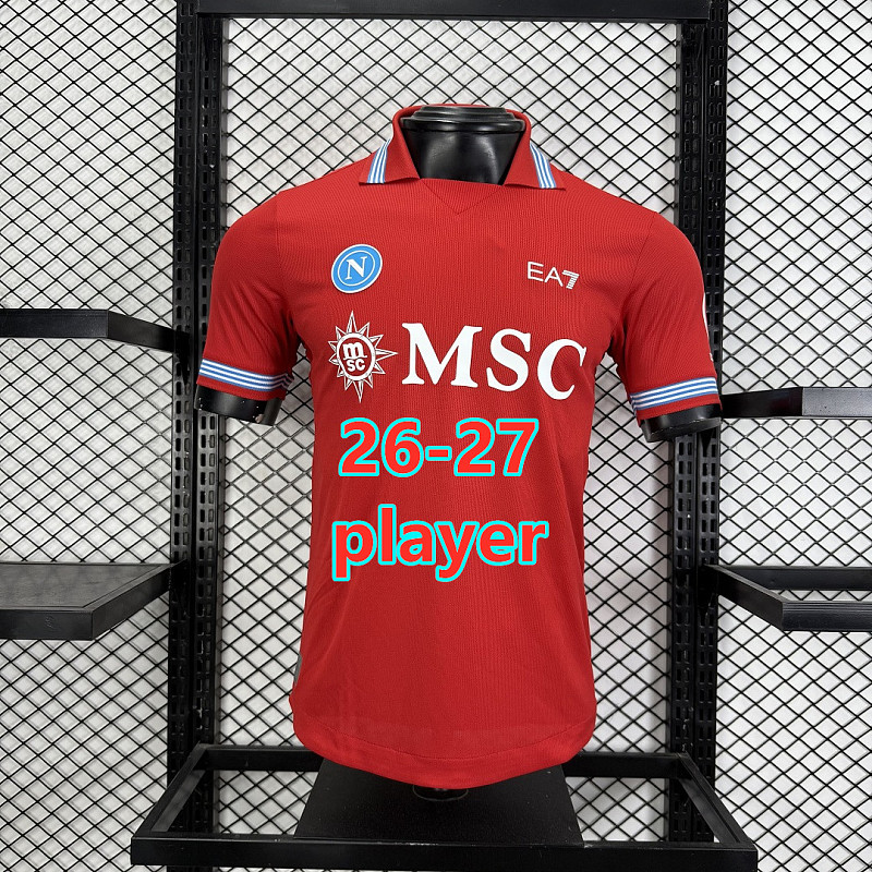 26-27 Napoli Third Player Version Jersey S-4XL