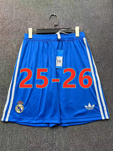 25-26 Real Madrid Third Shorts S-2XL