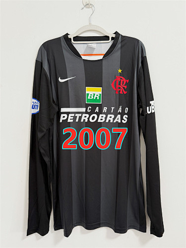 Flamengo Goalkeeper Retro Fans Long Jersey S-2XL