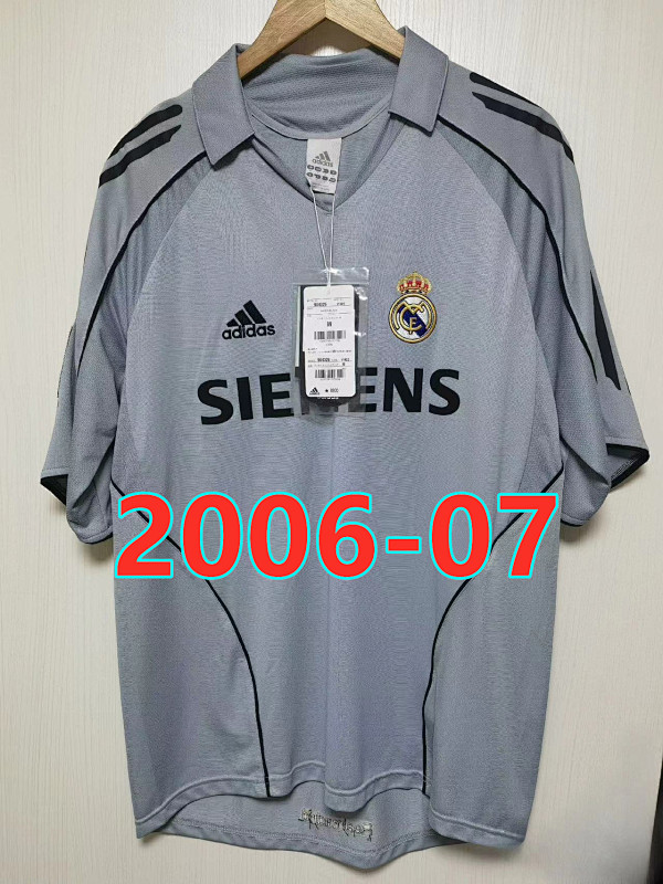 Real Madrid Third Retro Jersey S-2XL
