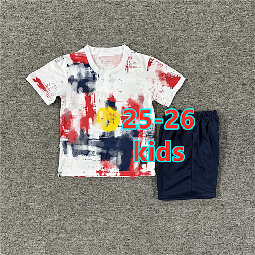 25-26 Barcelona Special Kids Jersey+shorts Kit 16 -28