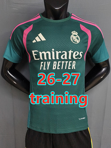 26-27 Real Madrid Training Player Version Jersey S-3XL