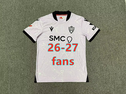 26-27 Almeria Third Fans Version Jersey S-4XL