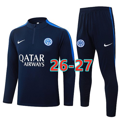 26-27 Inter Milan Long Sleeve Tracksuit S-2XL