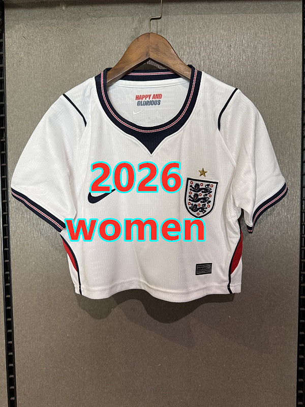 England Home Women 4 Teams Jersey S-2XL 4