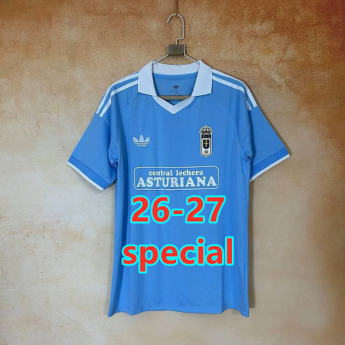 26-27 Real Oviedo Special Fans Version Jersey S-4XL