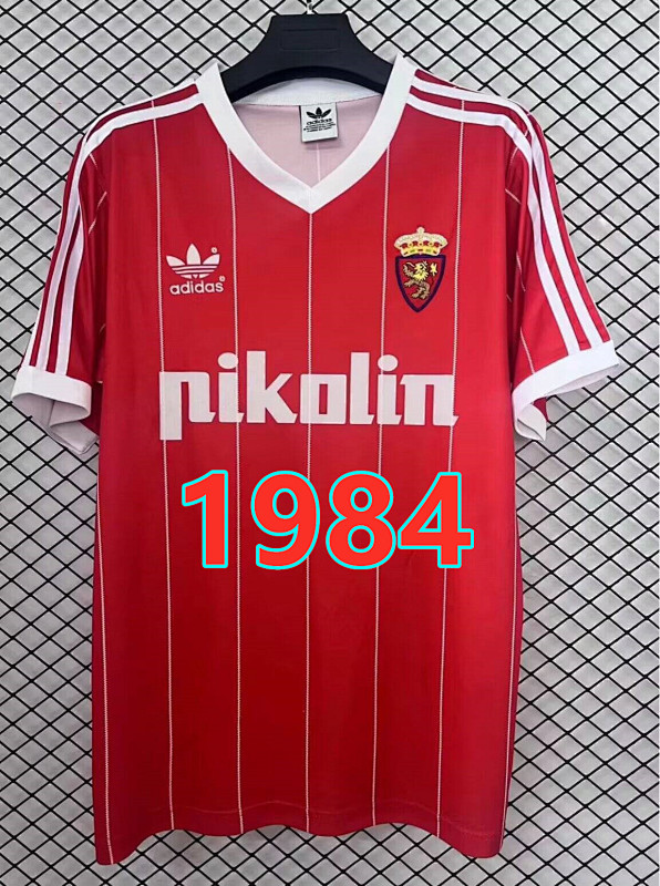 Zaragoza Away Retro Fans Version Jersey S-2XL