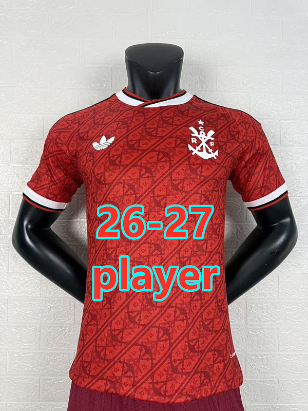 26-27 Flamengo Third Player Version Jersey S-4XL