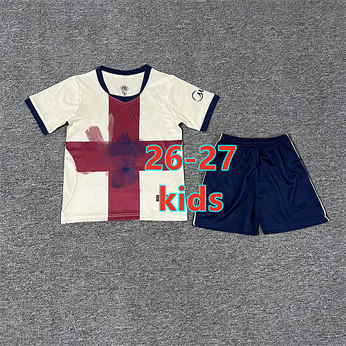 26-27 Barcelona 4th Kids Jersey+shorts Kit 16 -28