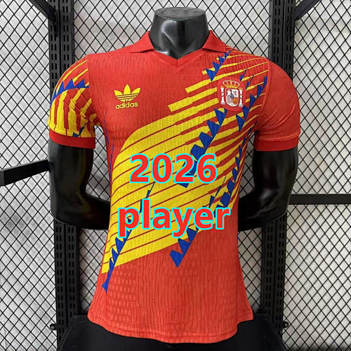 Spain Special Player Version Jersey S-3XL