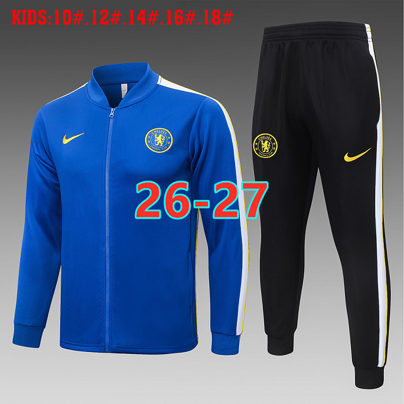 26-27 Chelsea Kids Long Sleeve Jacket 10 -18