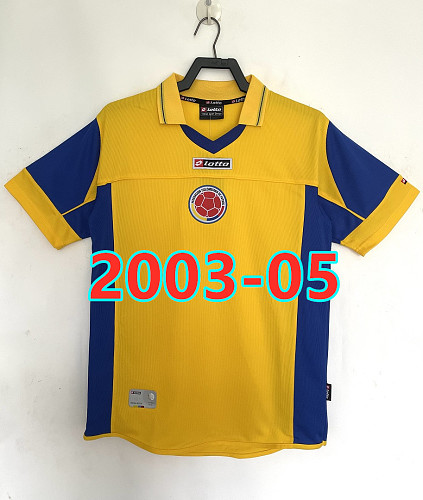 Colombia Home Retro Jersey S-2XL