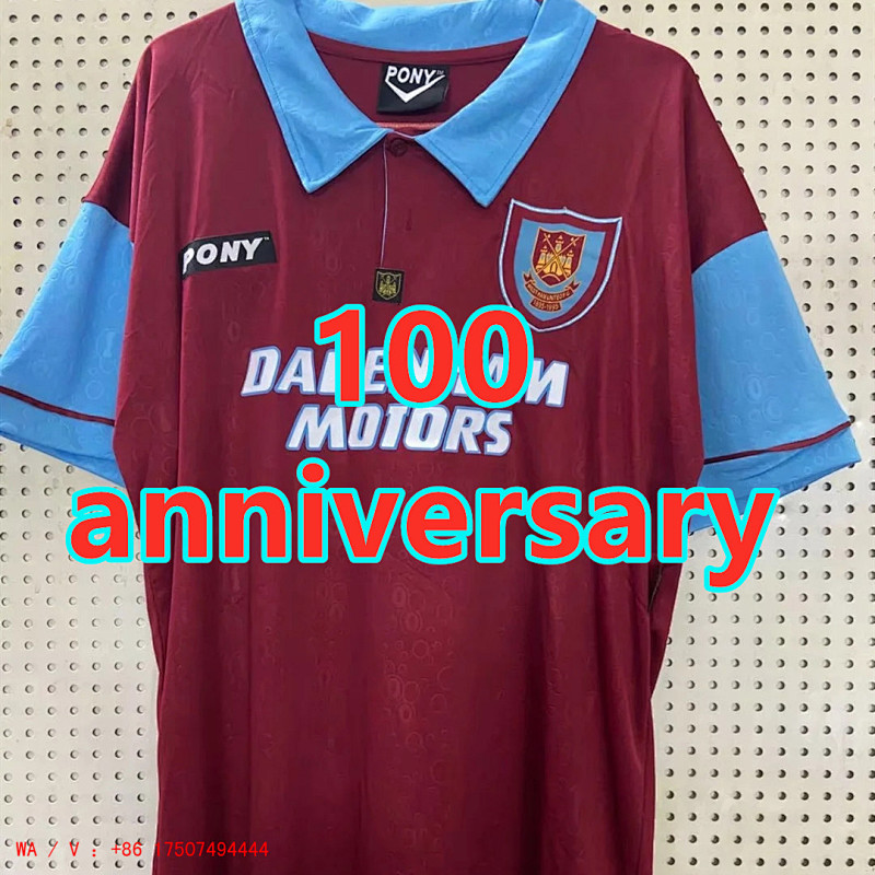 West Ham United Anniversary TopThai Quality Jersey S-2XL
