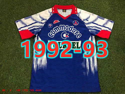 Balenciaga Paris Psg Retro TopThai Quality Home Jersey S-2XL