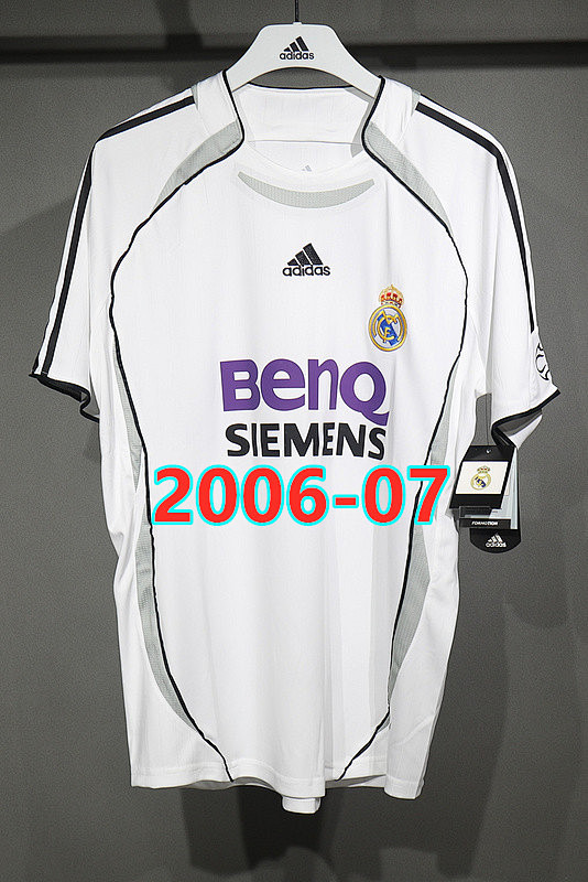 Real Madrid Home Retro Player Jersey S-2XL