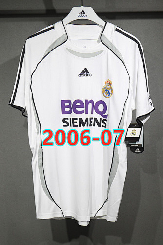 Real Madrid Home Retro Player Jersey S-2XL