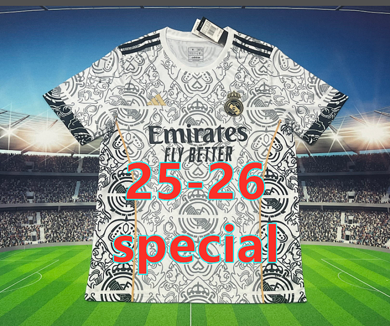 25-26 Real Madrid Special Fans Jersey S-2XL
