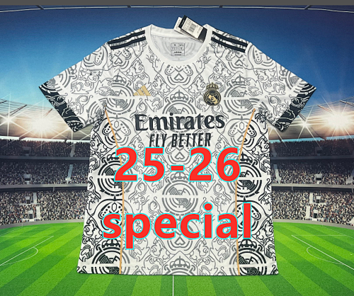 25-26 Real Madrid Special Fans Jersey S-2XL