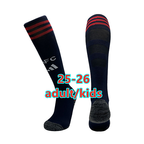 25-26 Arsenal Away Adult Kids Socks