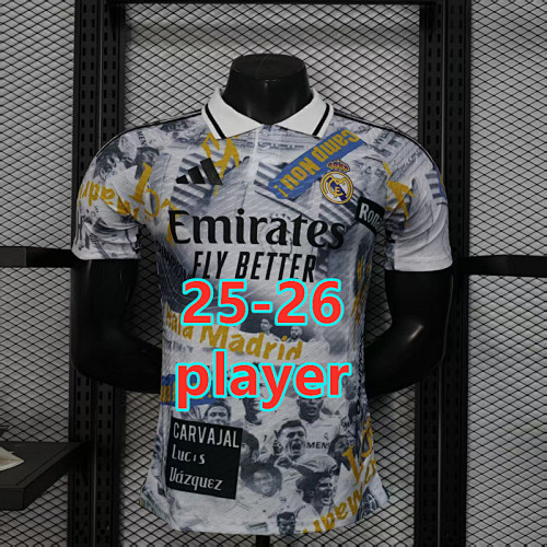 25-26 Real Madrid Special Player Version Jersey S-2XL