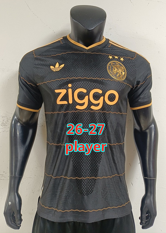 26-27 Ajax Away Player Version Jersey S-2XL