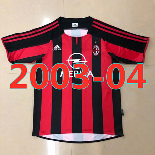 AC Milan Retro TopThai Quality Jersey S-2XL AC