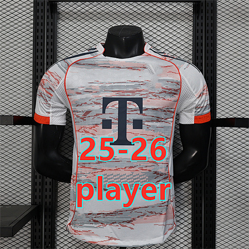 25-26 Bayern Away Player Version Jersey S-2XL