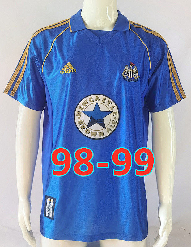 98-99 Newcastle United Away Retro Jersey S-2XL