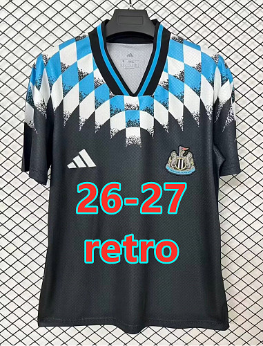 26-27 Newcastle United Retro Fans Version Jersey S-4XL