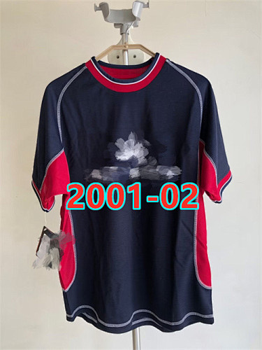 01-02 Manchester United Away Retro Jersey S-2XL
