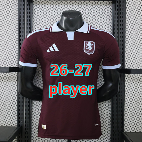 26-27 Aston Villa Home Player Version Jersey S-2XL