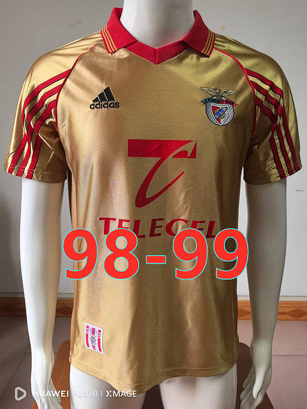 98-99 Benfica Away Retro Jersey S-2XL