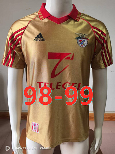 98-99 Benfica Away Retro Jersey S-2XL
