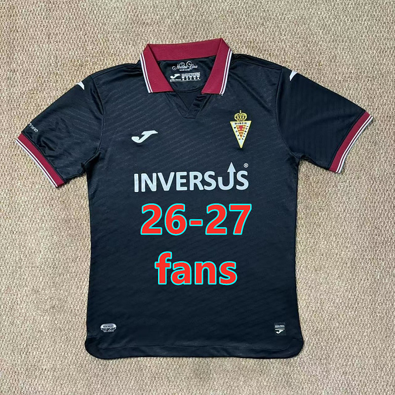 26-27 Real Murcia Third Fans Version Jersey S-4XL