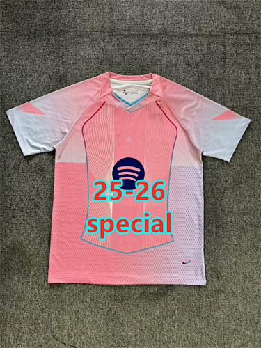 25-26 Barcelona Special Fans Version Jersey S-4XL