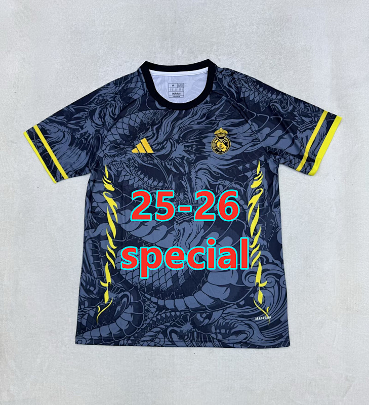 25-26 Real Madrid Special Fans Version Jersey S-2XL