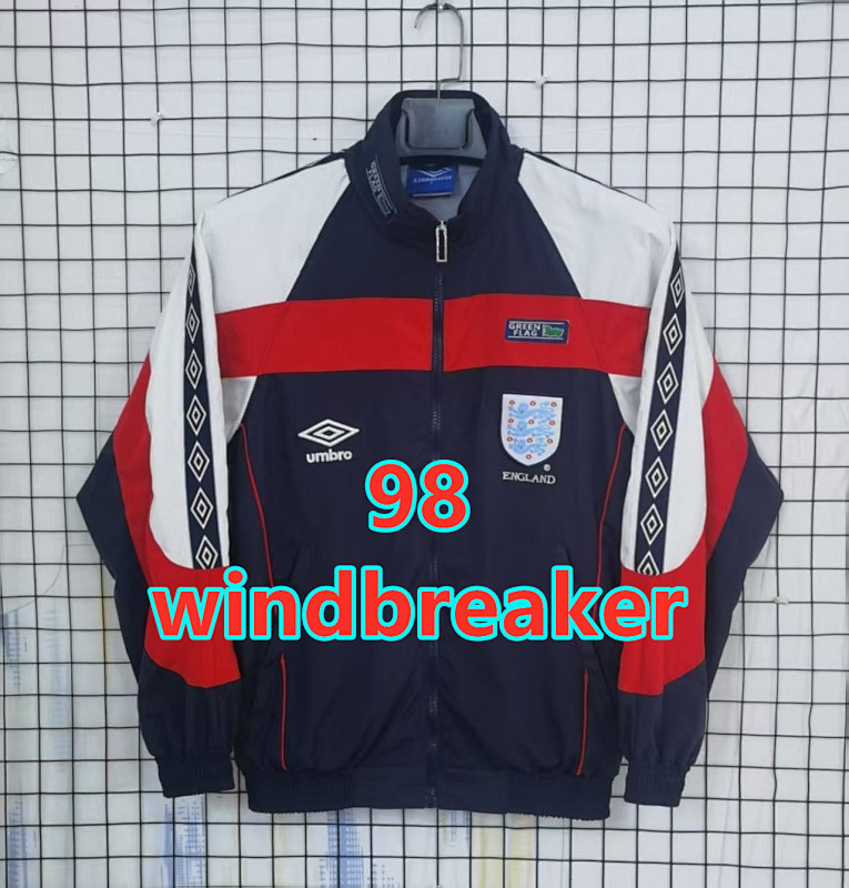 England Retro Windbreaker S-2XL