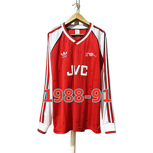 Arsenal Retro Long Sleeve Home Jersey S-2XL